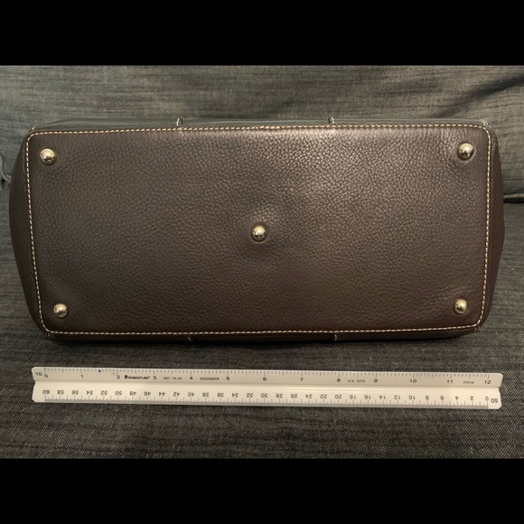 Dooney and Bourke medium logo lock satchel - Picture 3 of 8